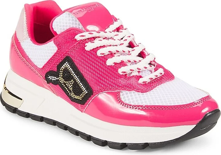 Mayu Colorblock Embellished Low-Top Sneakers - Image 2