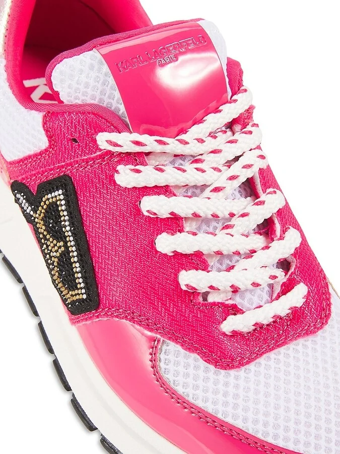 Mayu Colorblock Embellished Low-Top Sneakers - Image 6