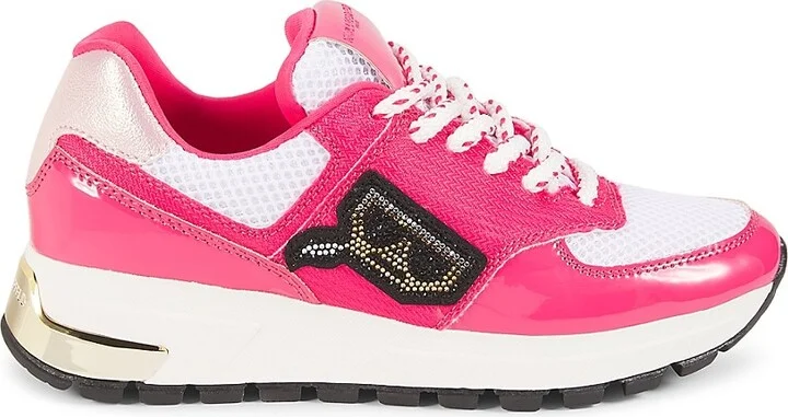 Mayu Colorblock Embellished Low-Top Sneakers