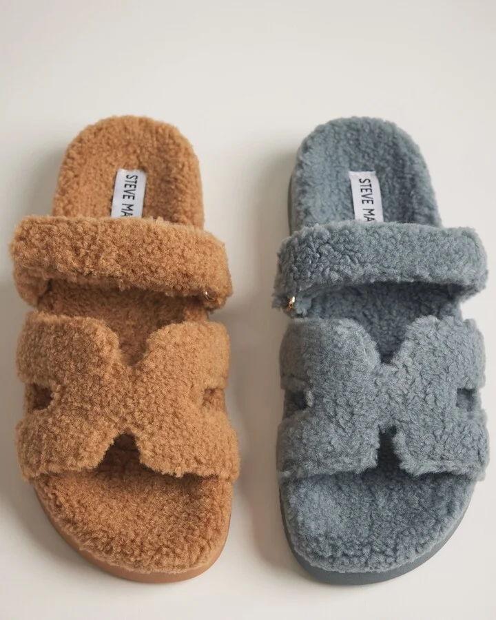 Mayven Faux Shearling Camel Fabric - Image 9