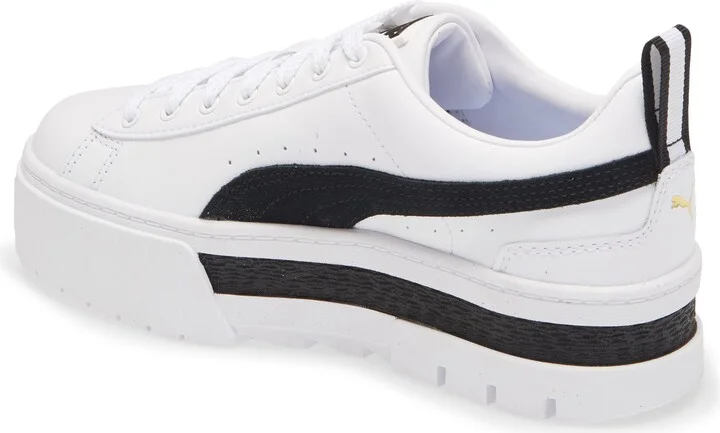 Mayze Leather Platform Sneaker - Image 2