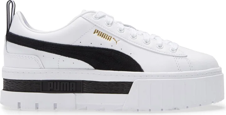 Mayze Leather Platform Sneaker - Image 3