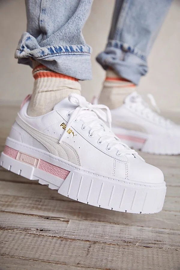 Mayze Leather Sneakers - Image 2