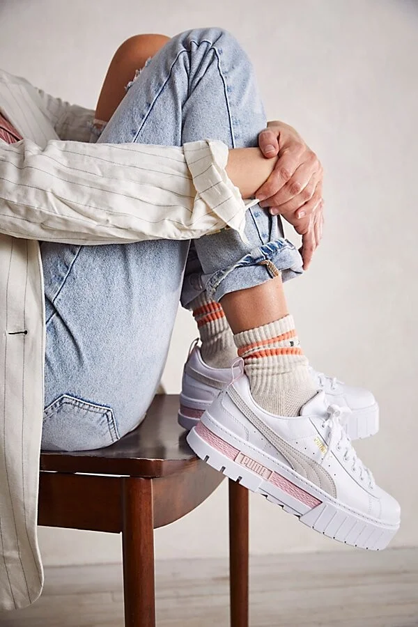 Mayze Leather Sneakers