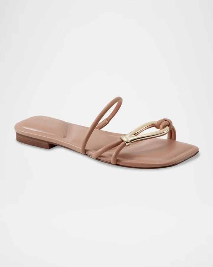 Mazza Tubular Knot Ornament Slide Sandals - Image 2