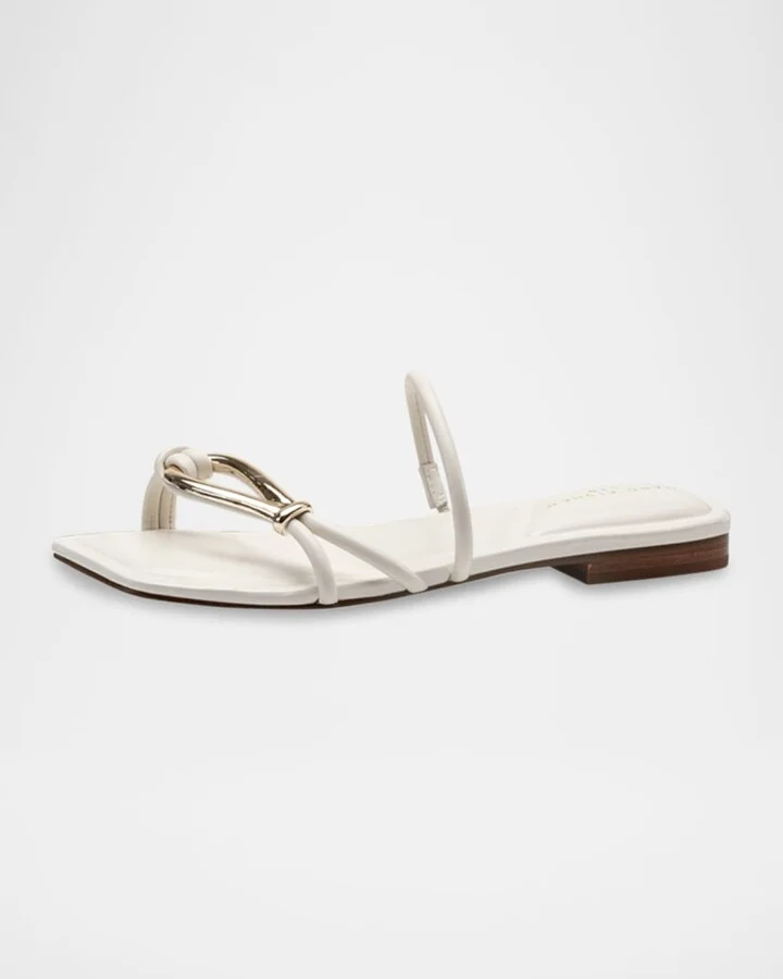 Mazza Tubular Knot Ornament Slide Sandals - Image 8