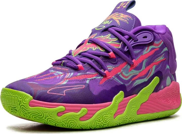 MB.03 Toxic "Purple Glimmer/Green Gecko" sneakers - Image 3