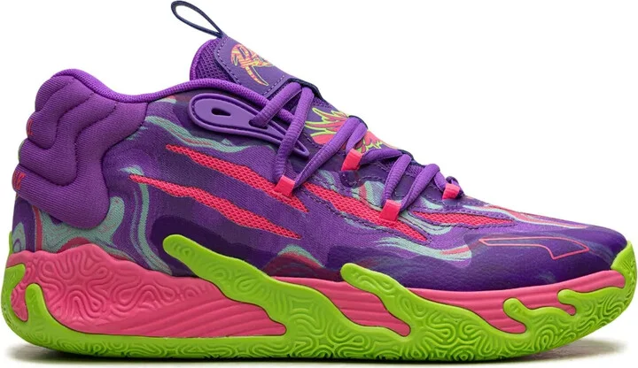 MB.03 Toxic "Purple Glimmer/Green Gecko" sneakers