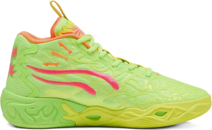 MB.04 "Yellow Alert/Green Glare/Pink Alert" sneakers