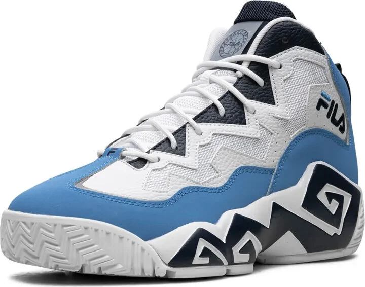 MB FG "White / Blue" sneakers - Image 4