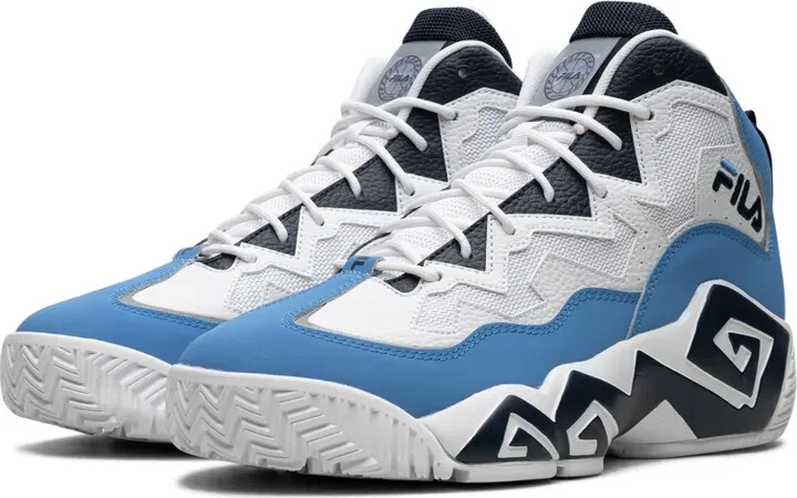 MB FG "White / Blue" sneakers - Image 5