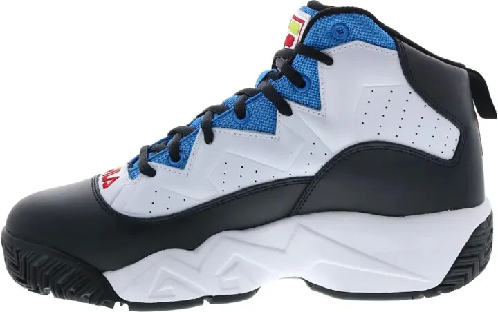 MB Jamal Mashburn "White/Black/Electric Blue" sneakers - Image 4