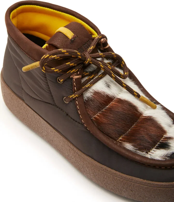Mb Ltrack Wallaby Mid Pony Brown/Cow Print - Image 2