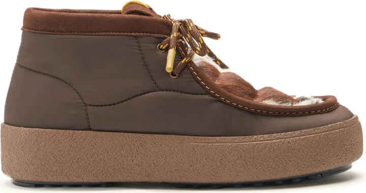 Mb Ltrack Wallaby Mid Pony Brown/Cow Print