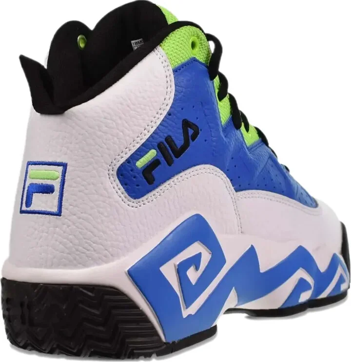 MB "White/Electric Blue/Green Gecko" sneakers - Image 3