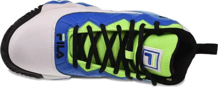 MB "White/Electric Blue/Green Gecko" sneakers - Image 4