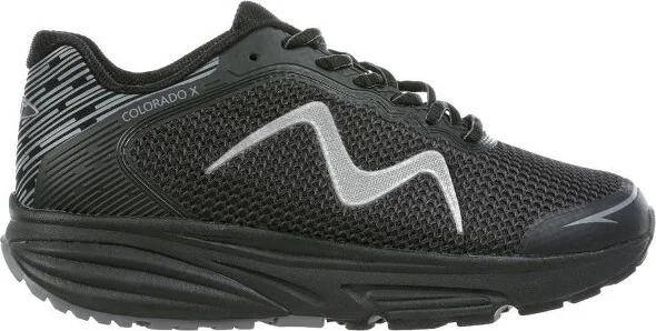 MBT Men's Colorado X Black Walking Sneakers ,