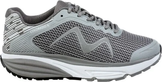 MBT Men's Colorado X Gray Walking Sneakers ,