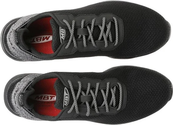 MBT Men's Gadi Black/White Walking Sneakers, - Image 3
