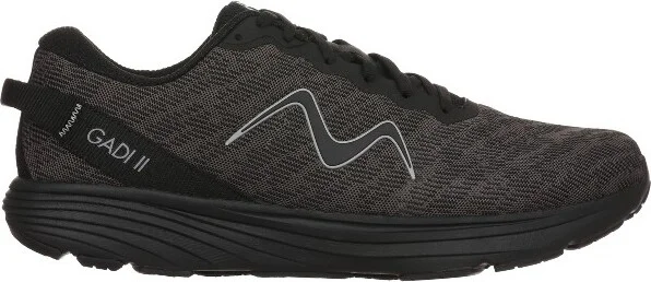 MBT Men's Gadi II Lace Up in Black/black,