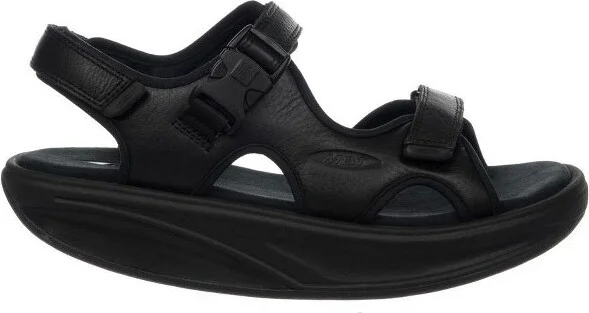MBT Men's Kisumu 3S Black Sandals,