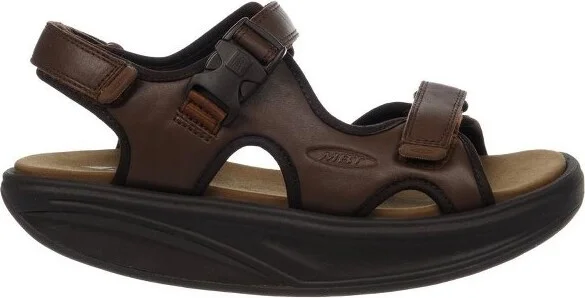 MBT Men's Kisumu 3S Brown Sandals, - Image 3