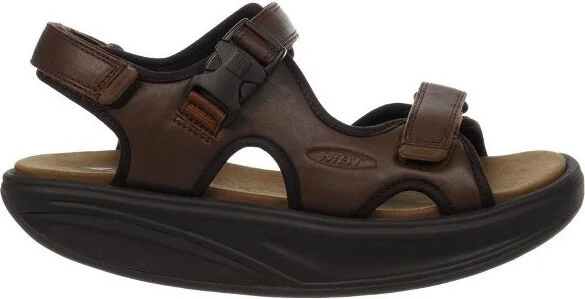 MBT Men's Kisumu 3S Brown Sandals,