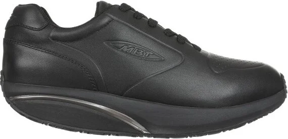MBT Men's MBT 199 Black Leather,
