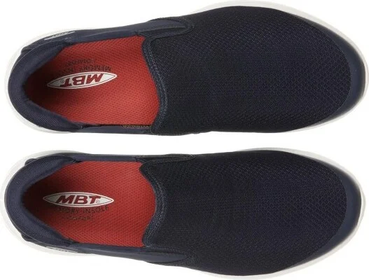 MBT Men's Modena II Black/Black Slip Ons, - Image 3