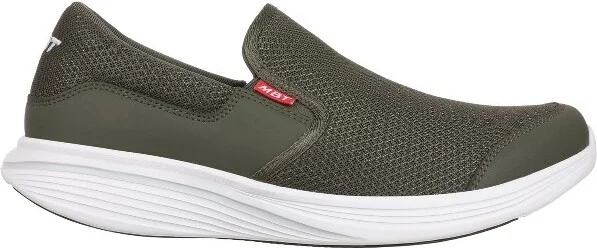 MBT Men's Modena Iii Slip On in Army Green,