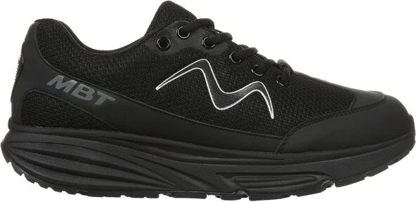 MBT Men's Sport 1 Black Walking Sneakers,