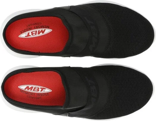 MBT Men's Taka Black Slip Ons, - Image 3