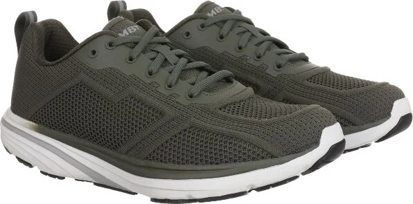 MBT Men's Wave Iii Lace Up in Army Green, - Image 2