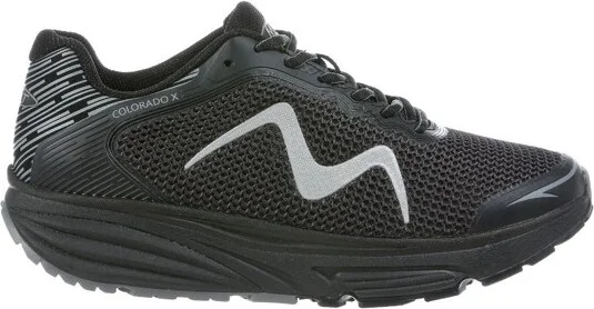 MBT Women's Colorado X Black Walking Sneakers ,