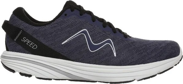 MBT Women's Gadi II Lace Up in Navy,