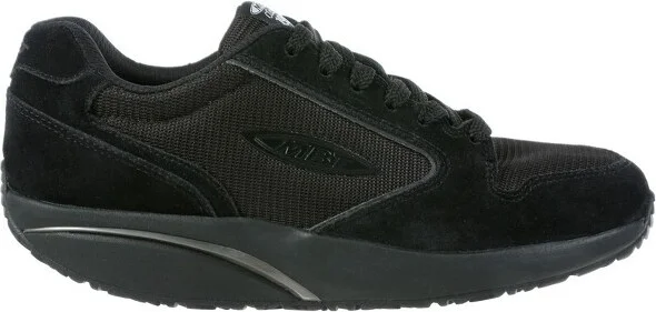 MBT Women's MBT 1997 Black/Black Casual Sneakers,
