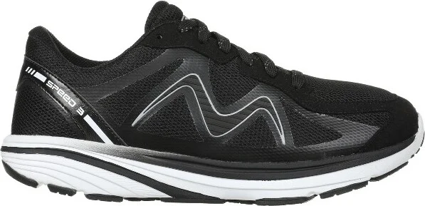 MBT Women's Speed 3 in Black,