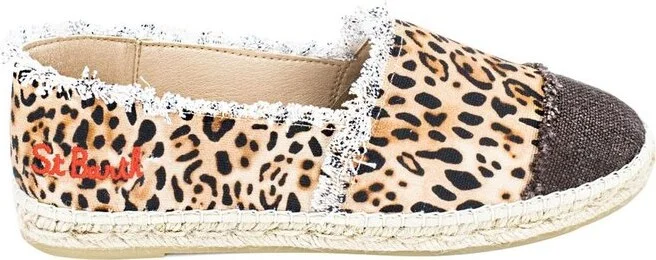Mc2 Saint Barth Animal Printed Espadrilles