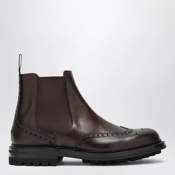 Mcentyre LW brown ebony Chelsea boots