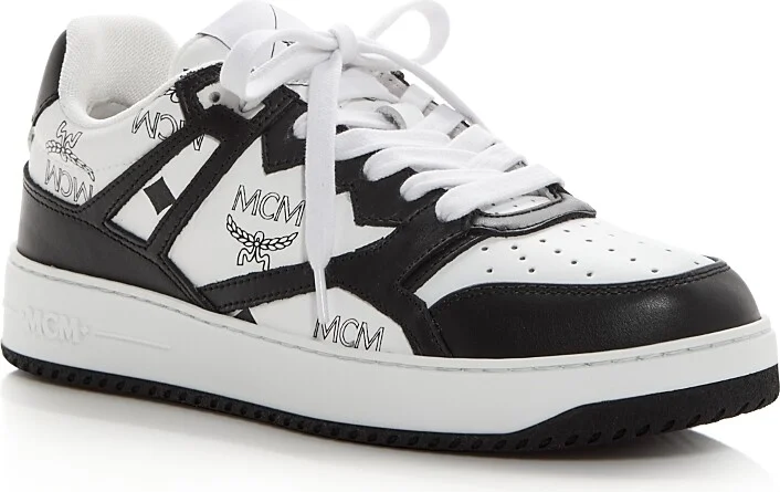 Mcm Women's Neo Terrain Visetos Low Top Sneakers