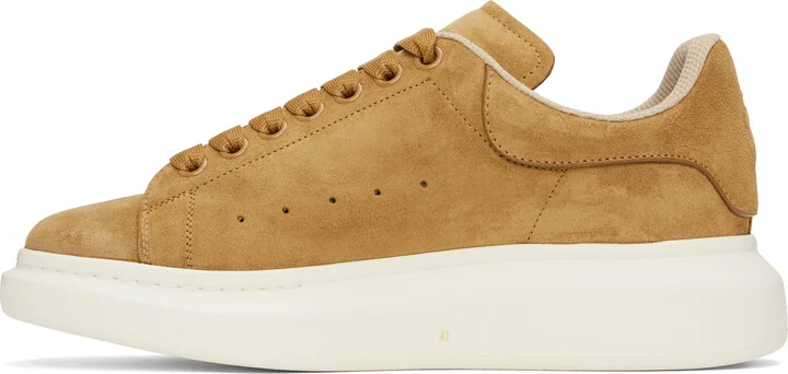 McQueen Beige Oversized Sneakers - Image 3