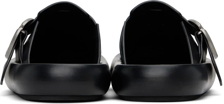 McQueen Black Arc Clogs - Image 2
