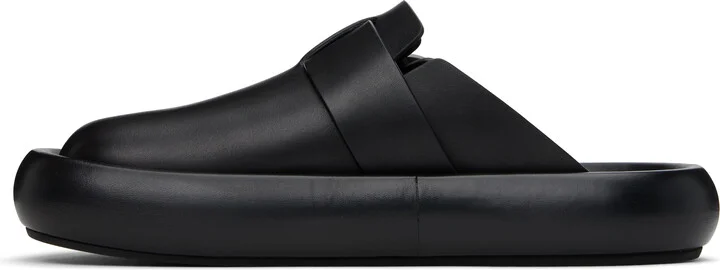 McQueen Black Arc Clogs - Image 3