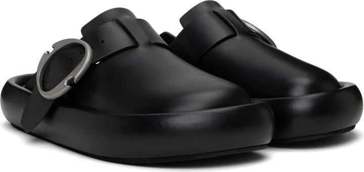McQueen Black Arc Clogs - Image 4