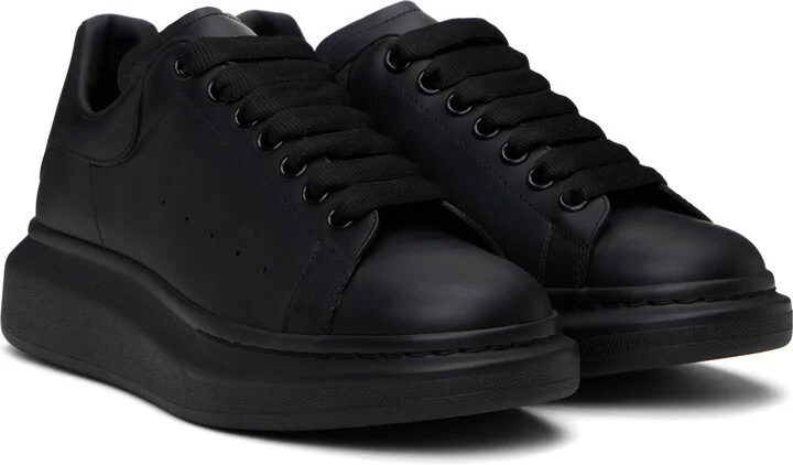 McQueen Black Oversized Sneakers - Image 4
