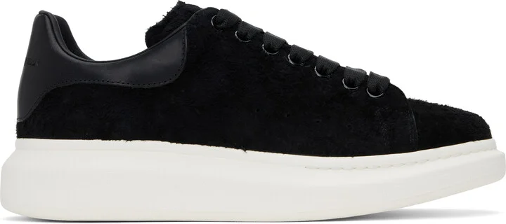 McQueen Black Oversized Sneakers