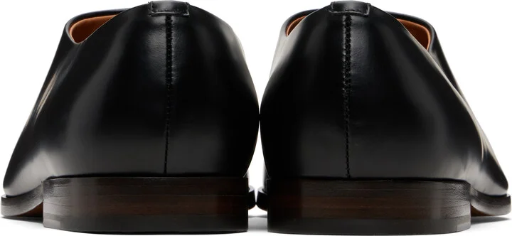 McQueen Black T-Bar Loafers - Image 2