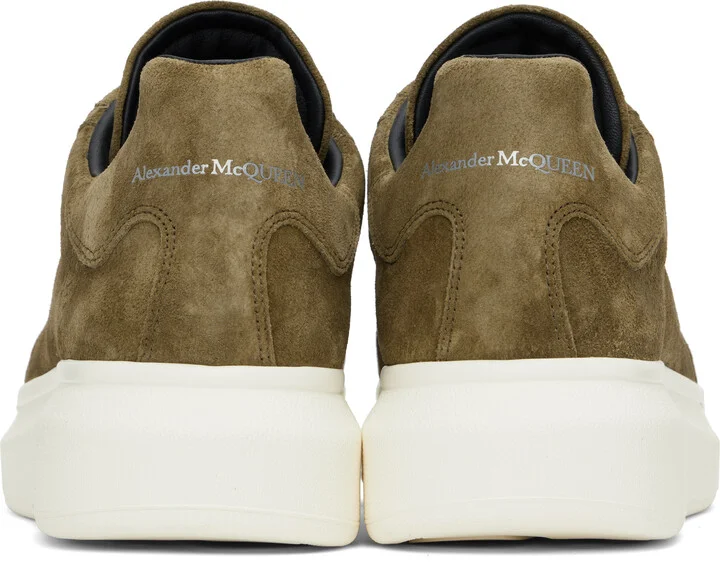 McQueen Khaki Oversized Retro Sneakers - Image 2