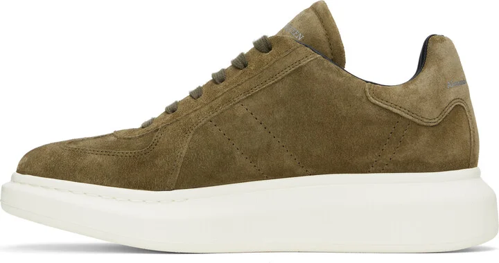 McQueen Khaki Oversized Retro Sneakers - Image 3