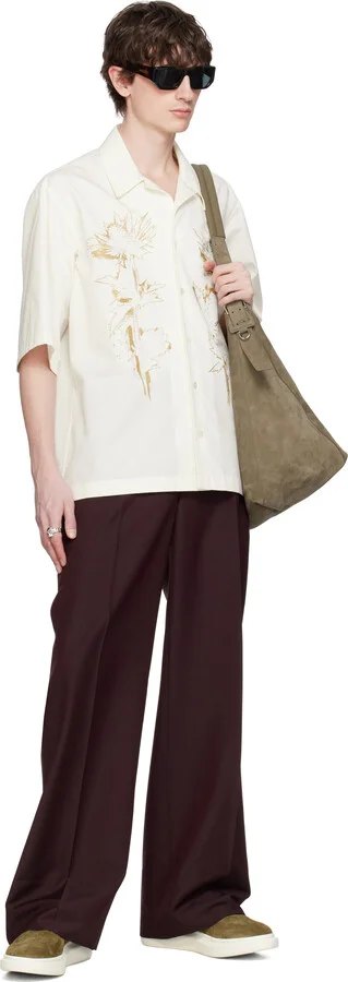 McQueen Khaki Oversized Retro Sneakers - Image 5